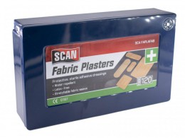 Scan Hydroscopic Fabric Plasters 100 Assorted £8.99
